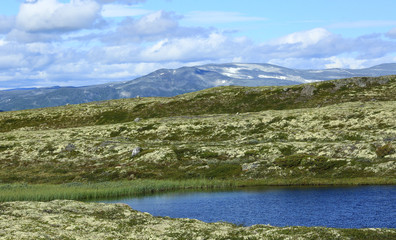 Mountains in Innerdalen, Norway