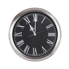 Exactly eleven hours on a round dial