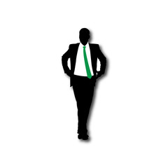 Businessman Vector Silhouette