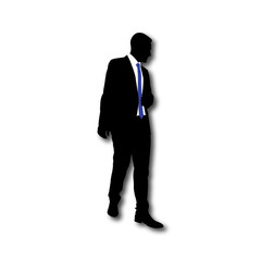 Businessman Vector Silhouette