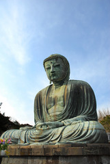 The Great Buddha of Kamakura (Daibutsu in Japanese) is an outdoor bronze statue of Amida Buddha in the city of Kamakura in Kanagawa Prefecture, Japan.