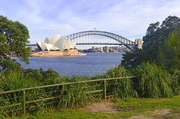 Obraz premium City skyline in Sydney Australia