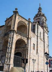 Fototapeta na wymiar Iglesia de San Antón (San Anton eliza) Bilbao (Bilbo) Bizkaia (Vizcaya) Baskenland Spanien (España)