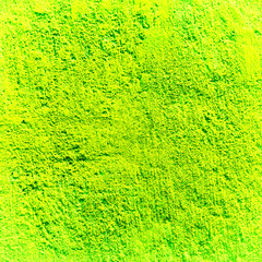 Texture yellow plastered wall for background