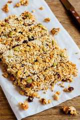 homemade granola bars
