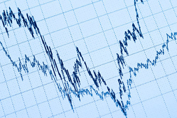 Detail graphics stock exchange