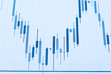 Detail graphics stock exchange