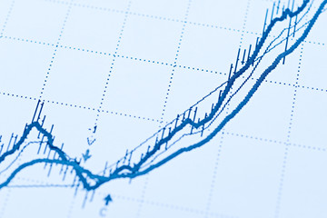 Detail graphics stock exchange