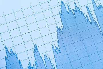 Detail graphics stock exchange