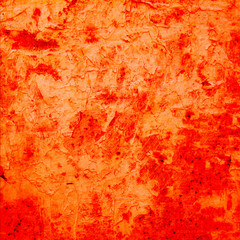 abstract orange grunge texture wall