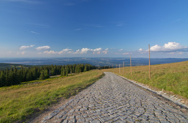 Letni krajobraz w Karkonoszach