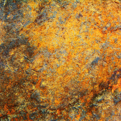 orange old concrete wall background