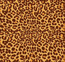 Leopard print and skin background