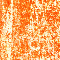 abstract orange background texture of an old rusty wall