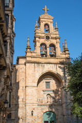 Fototapeta na wymiar Parroquia de San Vicente Mártir de Abando Bilbao (Bilbo) Bizkaia (Vizcaya) Baskenland Spanien (España)