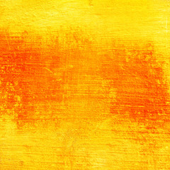 Texture yellow plastered wall for background