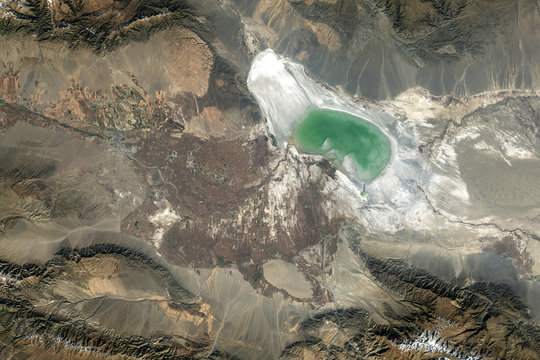 Earth view from space. Elements of this image furnished by NASA