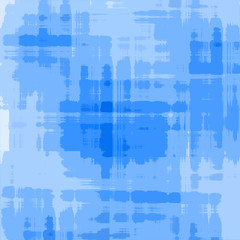 Abstract blue checkered watercolor background