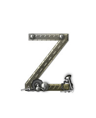 Alphabet Metal Shop Z