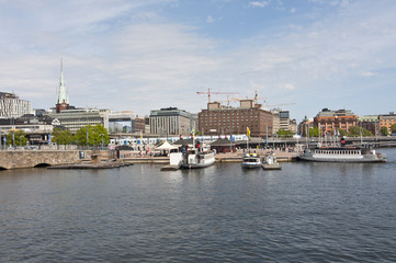 Fototapeta na wymiar Stockholm / Stockholm is the capital of Sweden and the most populous city in the Nordic countries.