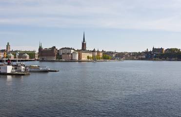 Fototapeta na wymiar Stockholm / Stockholm is the capital of Sweden and the most populous city in the Nordic countries.