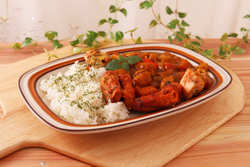 美味しそうなカレーライス