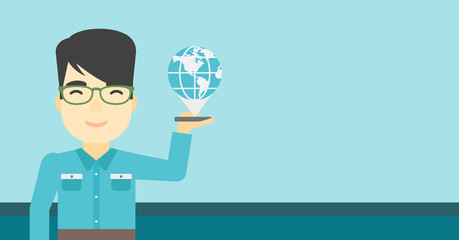 International technology communication.