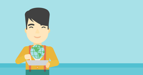 International technology communication.