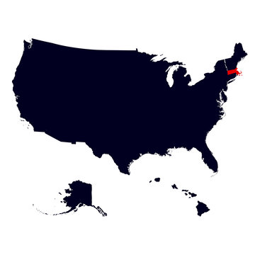 recommend clip art: Massachusetts State in the United States map