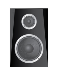 Obraz premium enceinte noire