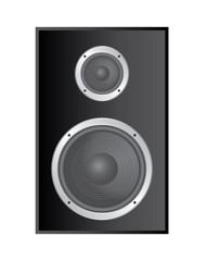 Obraz premium enceinte noire