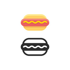 Hot dog icon