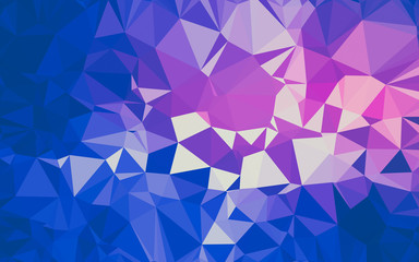 Abstract low poly background, geometry triangle