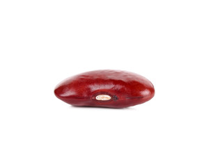 red bean isolated on the white background