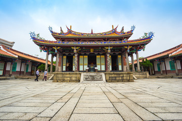 Fototapeta premium The Taipei Confucius Temple in Taiwan.
