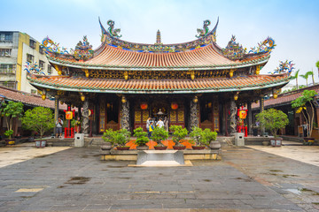 The Dalongdong Baoan Temple in Taipei, Taiwan