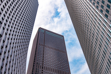 東京・新宿の高層ビル群