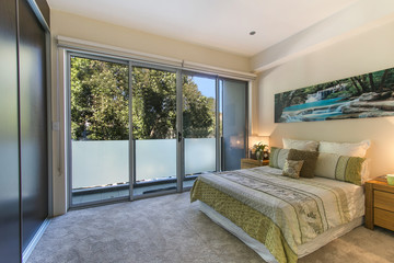 Modern bedroom interior
