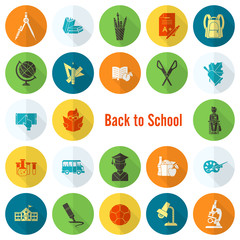 School and Education Icons