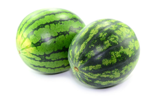 Wassermelonen ganz