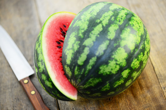 Wassermelone Messer