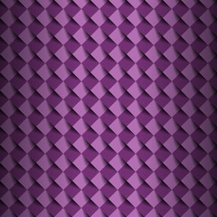 Obraz premium Violet square with shadow abstract background