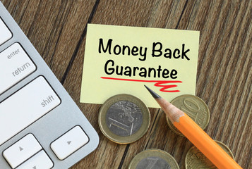 money back guarantee message