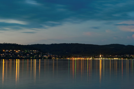 Lake Constance at Bodman-Ludwigshafen in Germany.