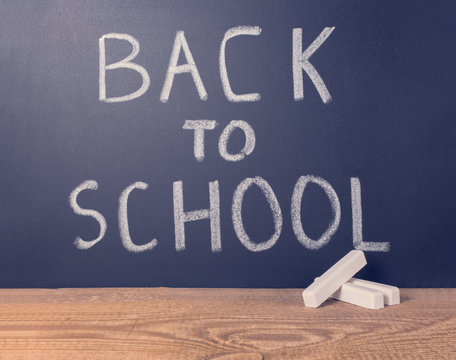 simple background of education with text back to school is writt
