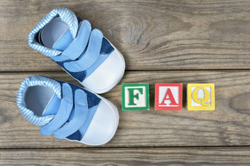 Kid shoes and word faq