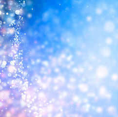 beautiful starry Christmas background