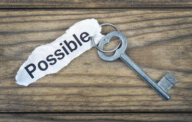 Key with message possible