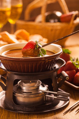 Chocolate fondue