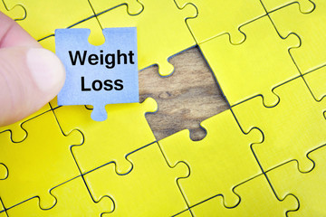 Puzzle with word Weight Loss